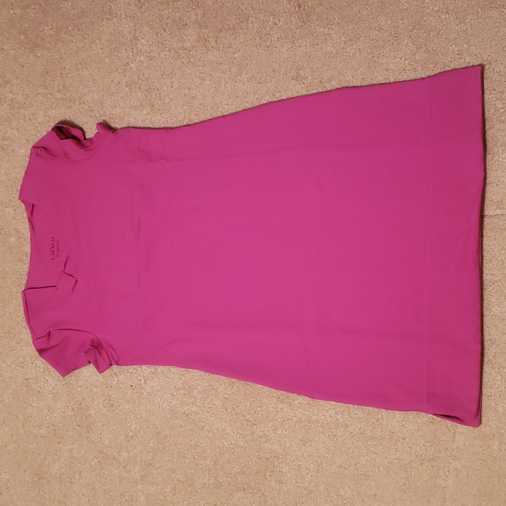 Out 2 Launch Women's Magenta Knot Dress and Shorts 2 Piece Golf Set